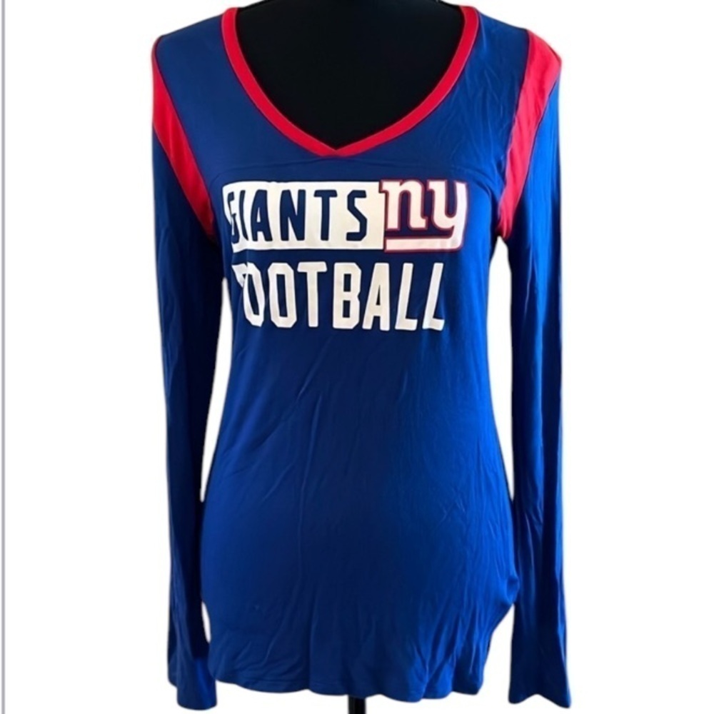 🏈 Fanatics NY Giants Football Long Sleeve Tee Size S